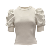 Jonge dames shirt Larissa - offwhite