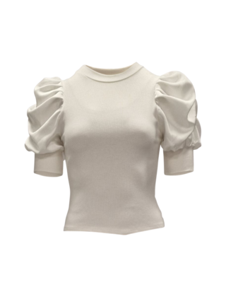 Jonge dames shirt Larissa - offwhite