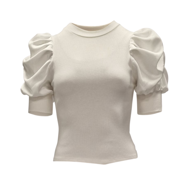 Jonge dames shirt Larissa - offwhite