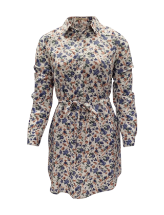 Jonge dames jurk Nynke - offwhite