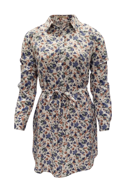 Jonge dames jurk Nynke - offwhite