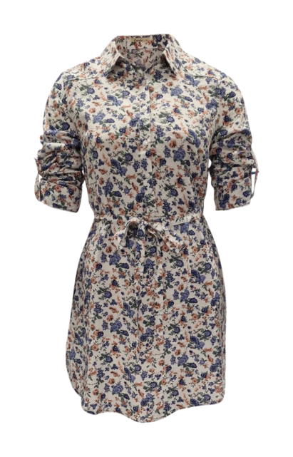 Jonge dames jurk Nynke - offwhite