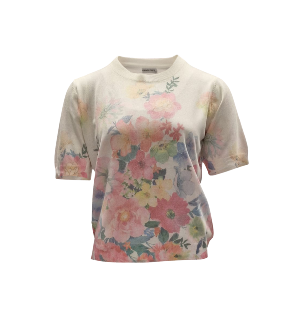 Dames trui Josephine - bloem