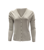 Dames vest Liann - lichtgrijs