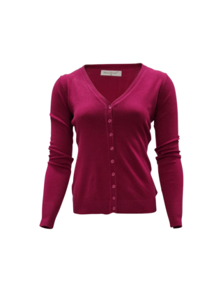 Dames vest Nancy - cerise