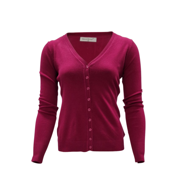 Dames vest Nancy - cerise