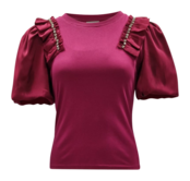 Shirt Veerle - cerise *
