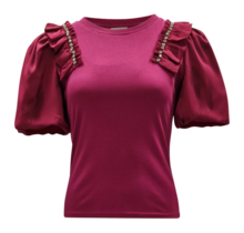 Shirt Veerle - cerise *