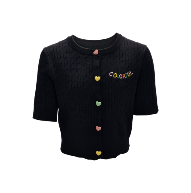 Vestje Cherie - zwart