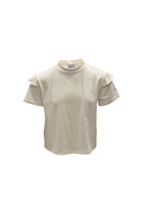 Meisjes shirt Femke - offwhite *