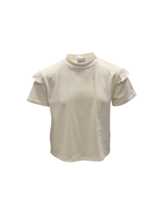 Meisjes shirt Femke - offwhite *