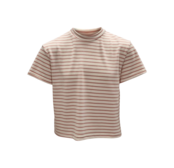 Meisjes shirt Jet - offwhite/roze *