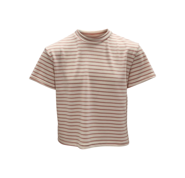 Meisjes shirt Jet - offwhite/roze *