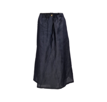 Dames rok Deborah - blauw (Tencel) *
