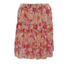 Rok Lily - cerise/oranje