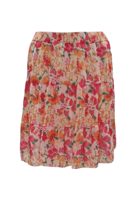 Rok Lily - cerise/oranje