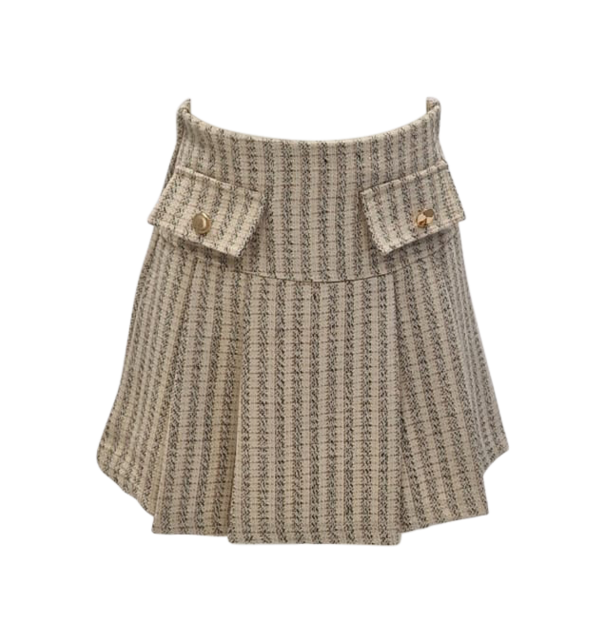 Meisjes rok Esmee - beige/khaki *