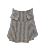 Meisjes rok Esmee - beige/lichtblauw *