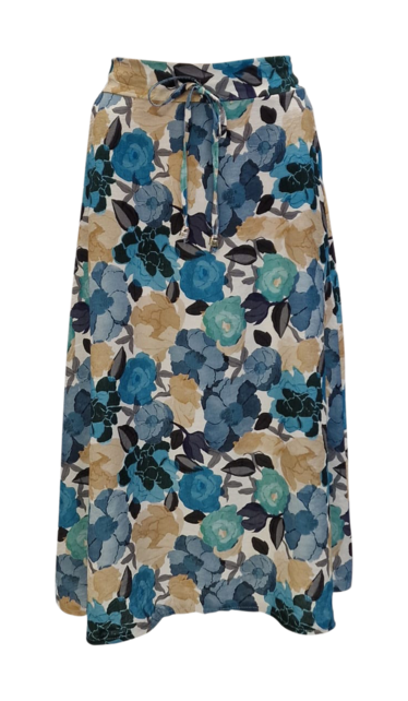 Dames rok Lilian - blauw