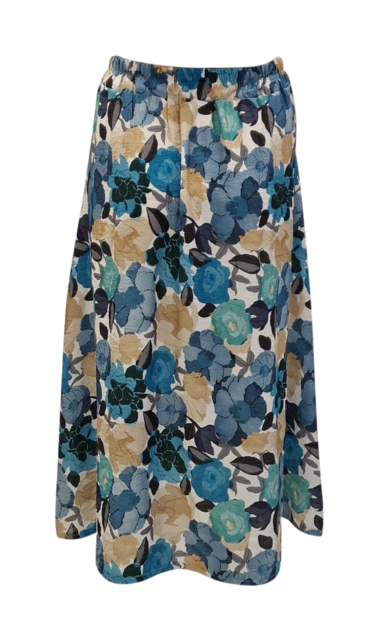 Dames rok Lilian - blauw