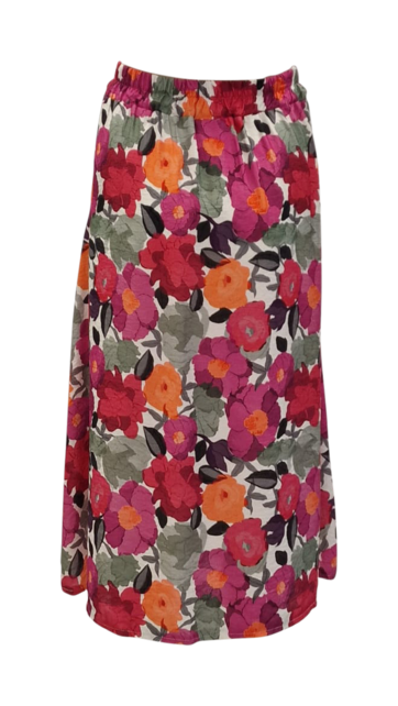 Dames rok Lilian - fuchsia