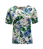 Shirt Lydia - blauw/groen *