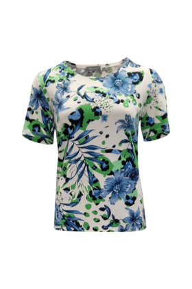 Shirt Lydia - blauw/groen *