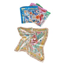 Sjaaltje met bloemenprint - beige