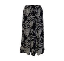 Rok Alice - zwart/wit bladeren