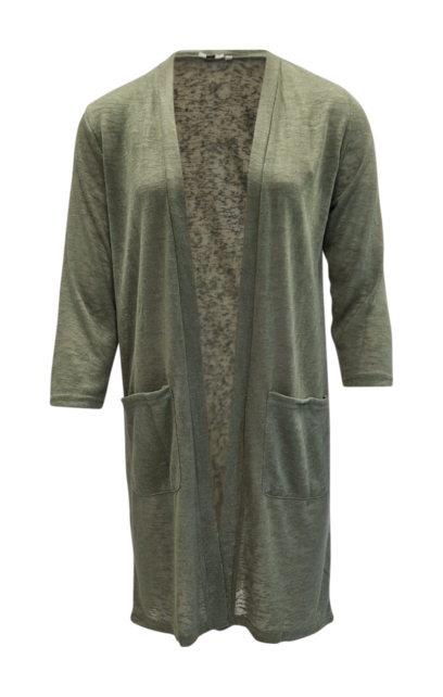 Vest Martine - olijfgroen