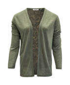 Vest Albertine - olijfgroen