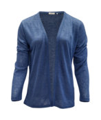 Vest Albertine - jeansblauw