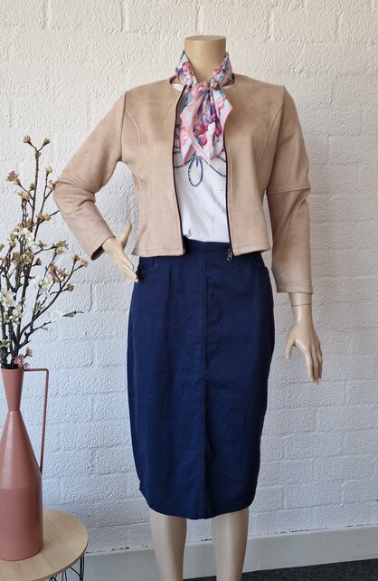 Dames jasje Marije - khaki