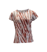 Shirt Donna - koraal/wit