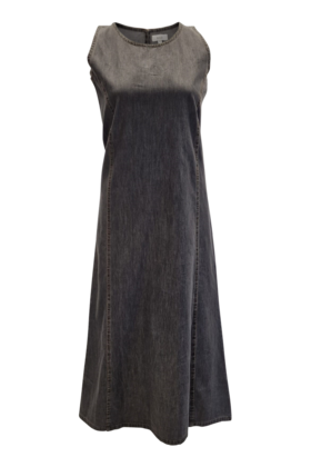 Jurk Sterre zonder mouw - donkergrijs denim