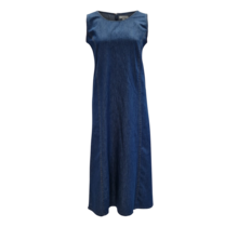 Jurk Sterre zonder mouw - blauw denim