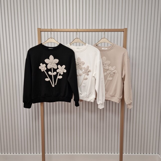 Trui Madelon - zwart