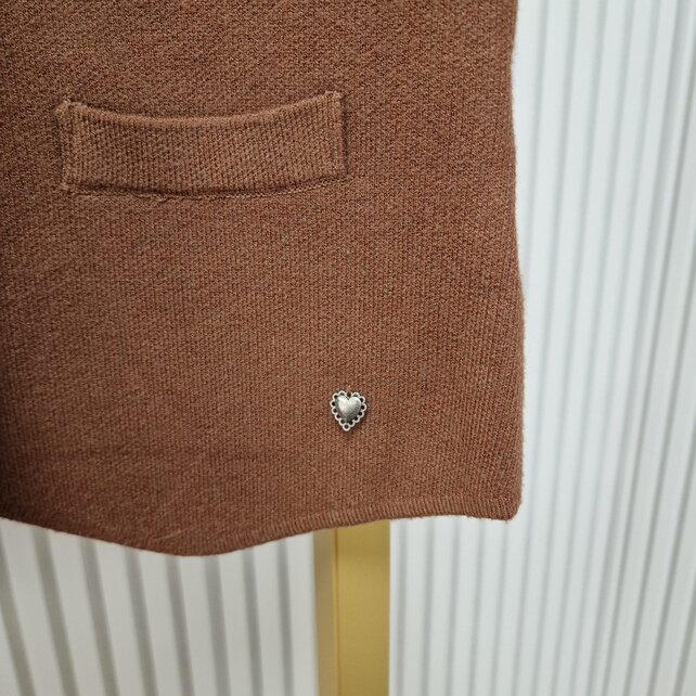 Gilet Gerda - bruin