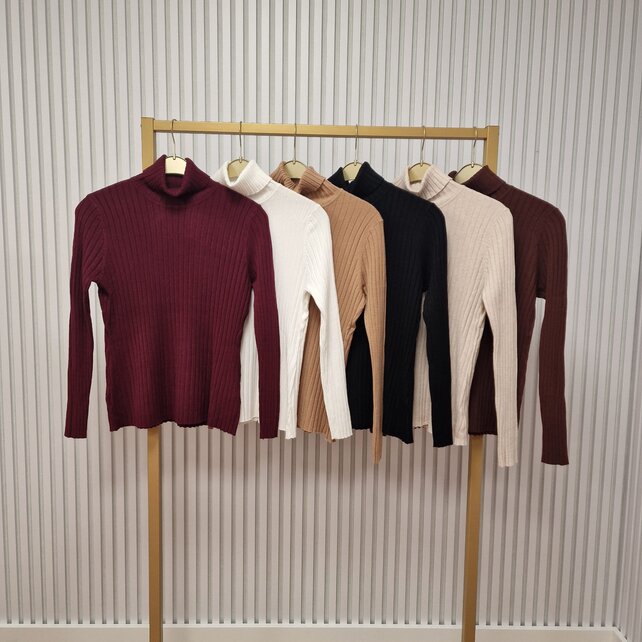 Trui Doortje - bordeaux