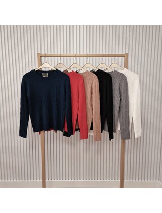 Trui Brenda - donkerblauw