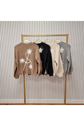 Trui Marlissa - cognac