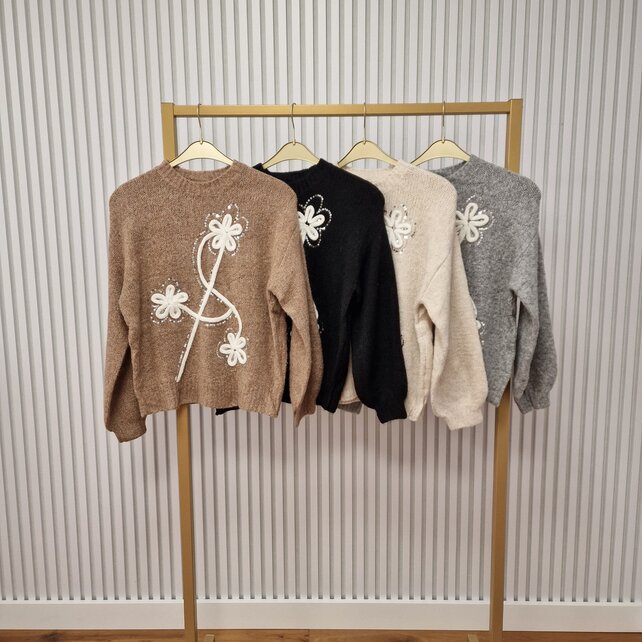 Trui Marlissa - cognac