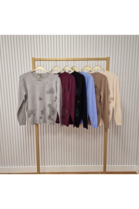 Trui Gertrude - grijs