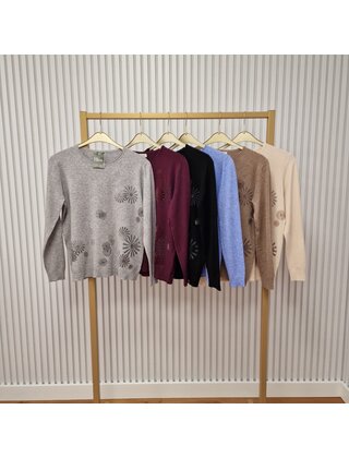 Trui Gertrude - grijs