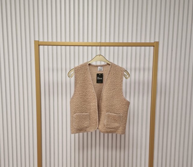 Gilet Lola - camel