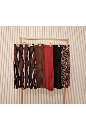 Rok Amber - ruitpatroon *