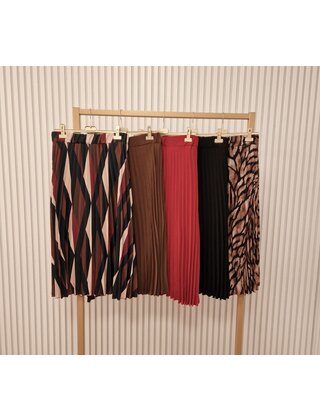 Rok Amber - ruitpatroon *