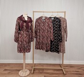 Jurk Emmalyn - bordeaux