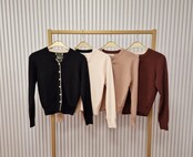 Vest Kirsten - zwart