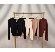 Vest Kirsten - zwart